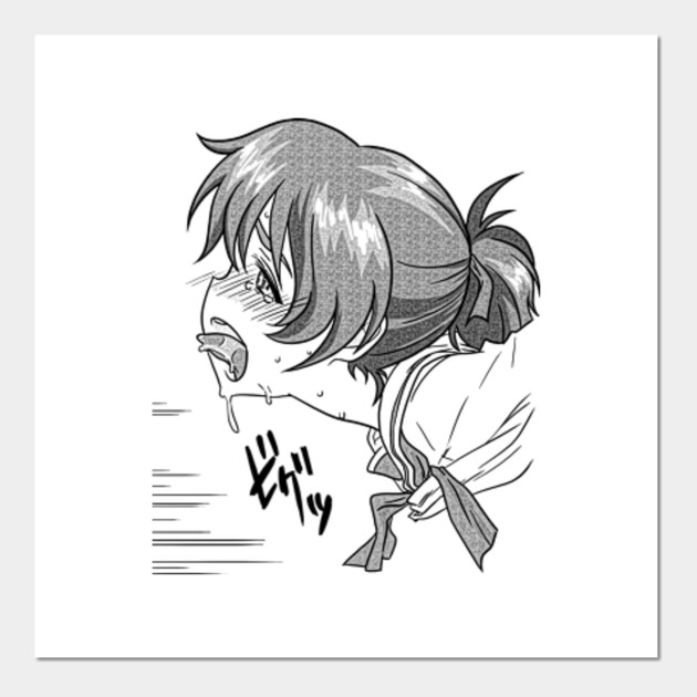 Screaming Face Drawing Anime Weeaboo Lewd Anime Ecchi Hentai Girl Ahegao Face Weeaboo Affiche Et Impression D Art Teepublic Fr weeaboo lewd anime ecchi hentai girl ahegao face