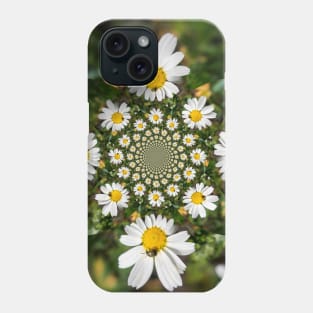 Magic Field Summer Grass - Chamomile Flower with Bug - Polarity Phone Case