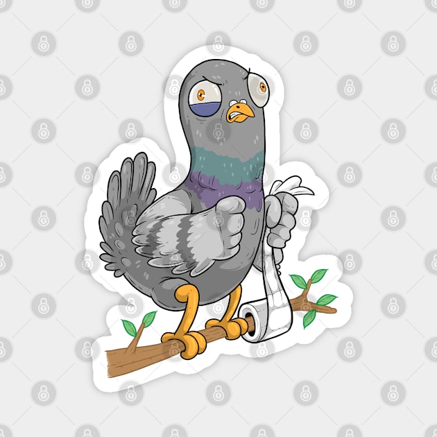Public Toilet Magnet by GoshWow®
