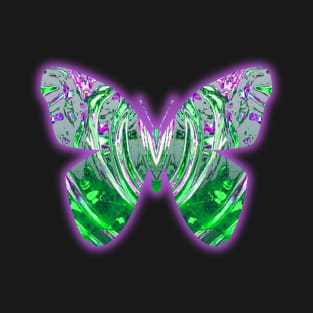 green butterfly T-Shirt