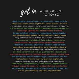 Tokyo - All Gymnasts - Ring Colors T-Shirt