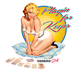 Playin for Keeps-Warbird Girls Magnet