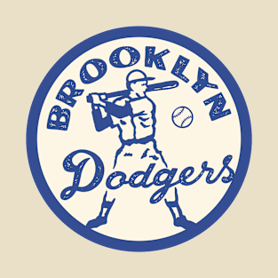 Old Baseball Brooklyn  Dodgers T-Shirt