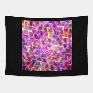 Pink waves Tapestry