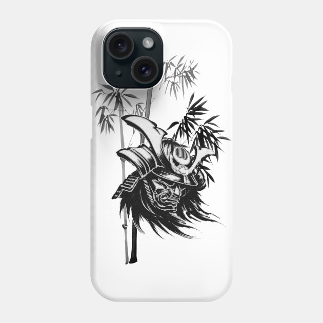 Bamboo Samurai Phone Case by mynaito