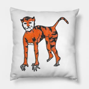 Tiger Man Pillow
