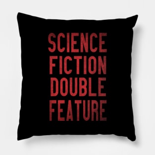 Science Fiction Double Feature Pillow