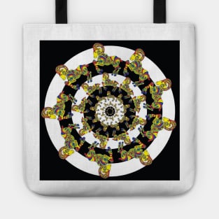 Insanity Ram Fractal Tote