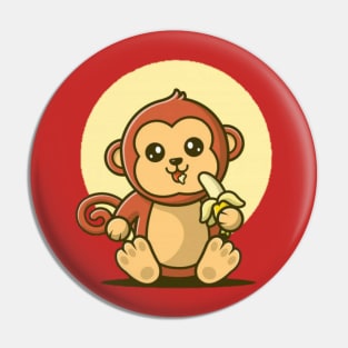 Baby monkey Pin