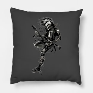 Skeleton Rocker Pillow