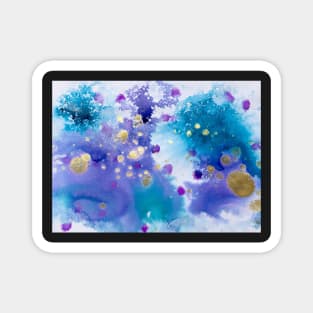 Magical Original Ink & Watercolor Magnet