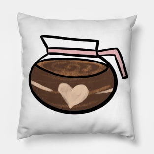 Coffee Pot Cute Coffee Dates for Coffee Lovers Cute Coffee Pot Cafetiere I Love Coffee Latte Espresso Expresso French press Caffeine Lovers Gift Cute Coffee Lover Gift Cappuccino Arabica Latte Macchiato Unique Design Indie Design Pillow