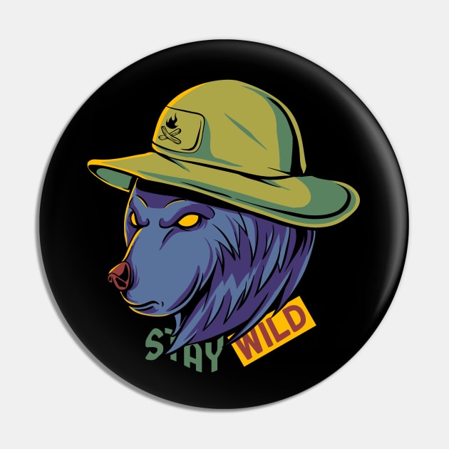stay wild Pin by PlasticGhost
