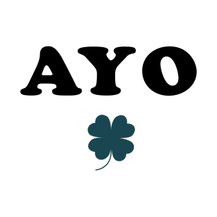 Ayo Ederibi Four Leaf Clover Shamrock T-Shirt