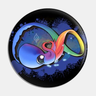 Rainbow Octopus Pin