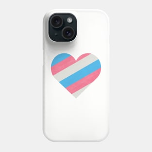 Transgender Pride Heart Phone Case