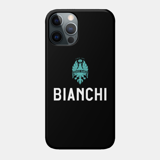 Bianchi Bike Potrait Logo - Bianchi - Phone Case