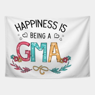 Happiness Is Being A Gma Wildflowers Valentines Mothers Day Tapestry