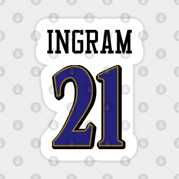 Mark Ingram Magnet by Cabello's