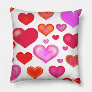 Hears Eclectic Pillow