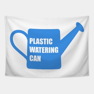 Blue - plastic watering can Tapestry