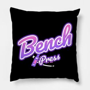 BENCH PRESS BARBIE Pillow