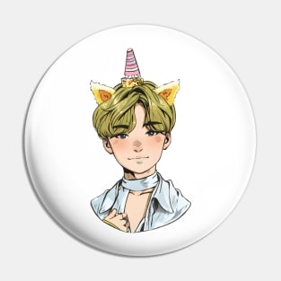 Astro Moonbin Anime Pin