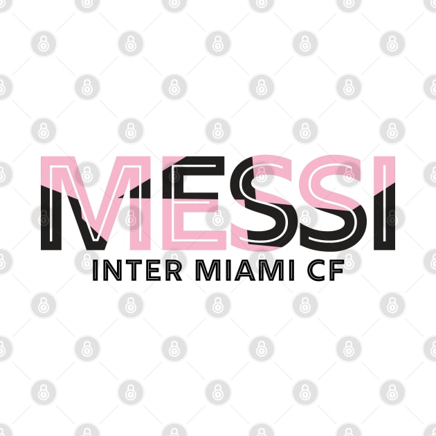 Lionel Messi Miami Soccer by Designedby-E