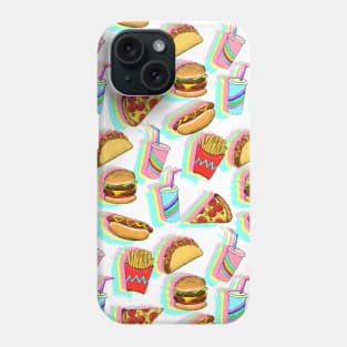 Rainbow Fast Food Phone Case