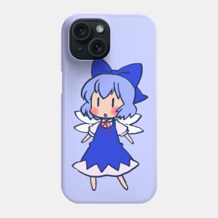 Mudwizard draws the atai cirno sofubi figurine / touhou memes Phone Case