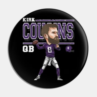 Kirk Cousins Minnesota Cartoon Pin