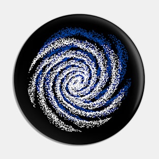 Spiral Swirl Space Pin