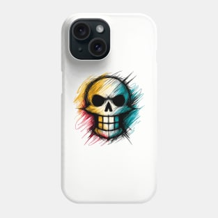 Rainbow Skull Phone Case