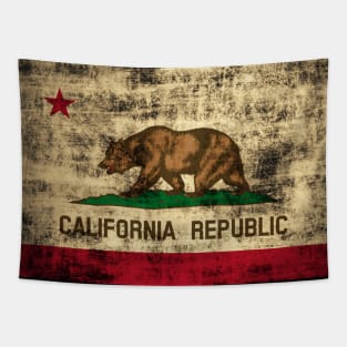 Vintage California Republic Flag Tapestry