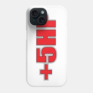 Plus 5 horse power Phone Case