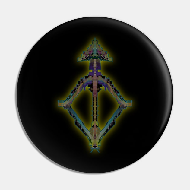 Sagittarius 1c Black Pin by Boogie 72