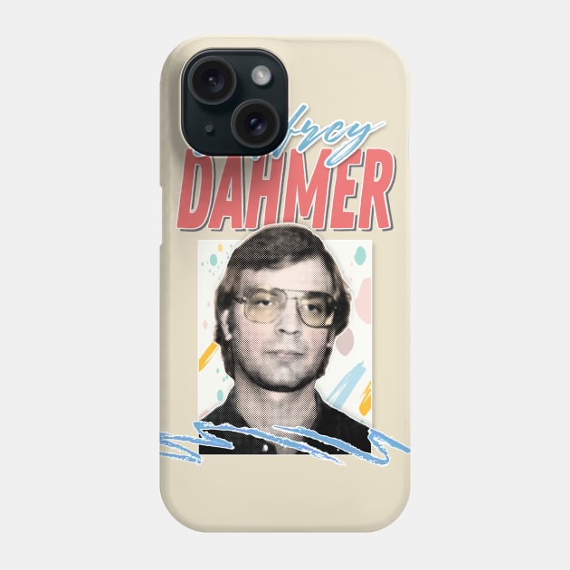Jeffrey Dahmer / Retro 90s Styled Design Phone Case by DankFutura