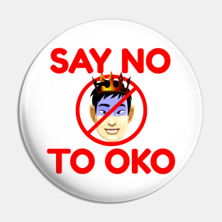 Say No to Oko | MTG Banhammer Pin