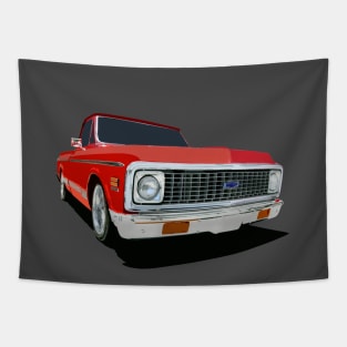 Chevy C-10 - stylized color Tapestry