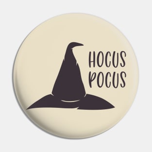 Hocus Pocus Halloween Witches Hat Pin