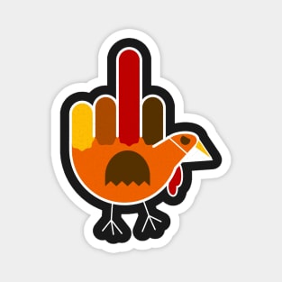 Thanksgiving 2020 Turkey No Thanks Grumpy Halloween Magnet