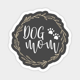 DOG MOM Magnet