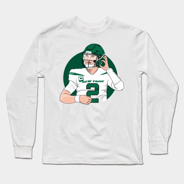 rsclvisual Wilson The Quarterback Long Sleeve T-Shirt