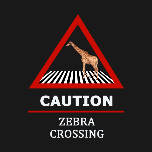 Zebra Crossing Road Sign by scotch