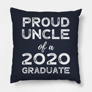 Womens Proud Uncle Of A 2020 Graduate Class Graduation Pillow