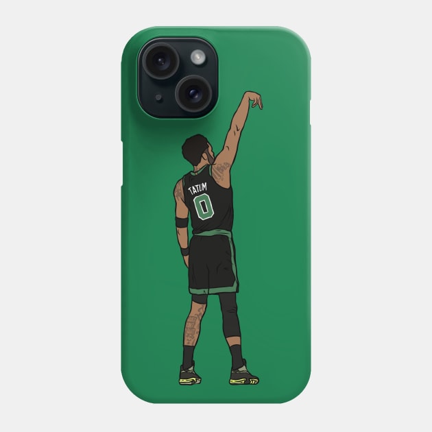 Jayson Tatum Holds The Release Phone Case by rattraptees