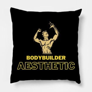 Bodybuilder Aesthetic Pillow