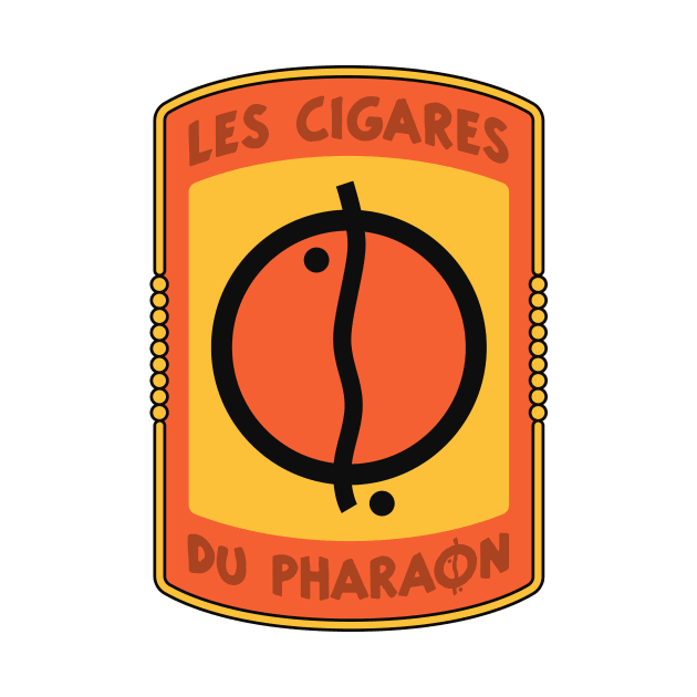 The Cigars of the Pharaoh Logo by DumDesign