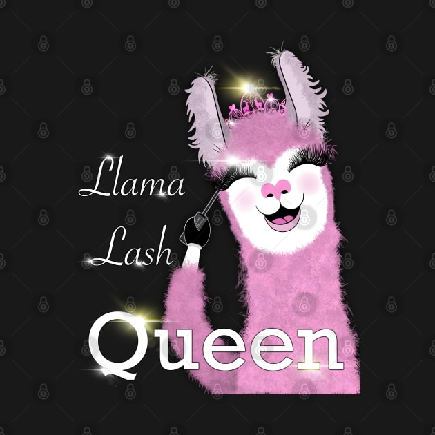 Llama queen, llama lash queen by Thepackingllamas 