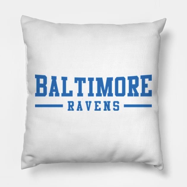 Baltimore Ravens Pillow by apparel-art72